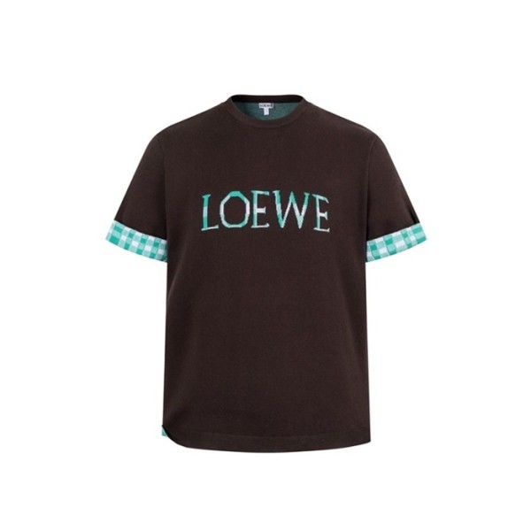 ✨로에베 남성 라운드 반팔티 - Loewe Mens Round Tshirt - loc8542x