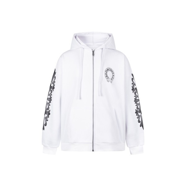 ✨크롬하츠 남성 집업 후디 - Chrom hearts Mens Zip-up Hoodie - chc8563x