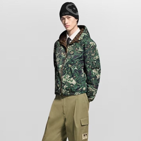 ✨루이비통 남성 양면 재킷 - Louis vuitton Mens Bomber Jacket - lvc8629x