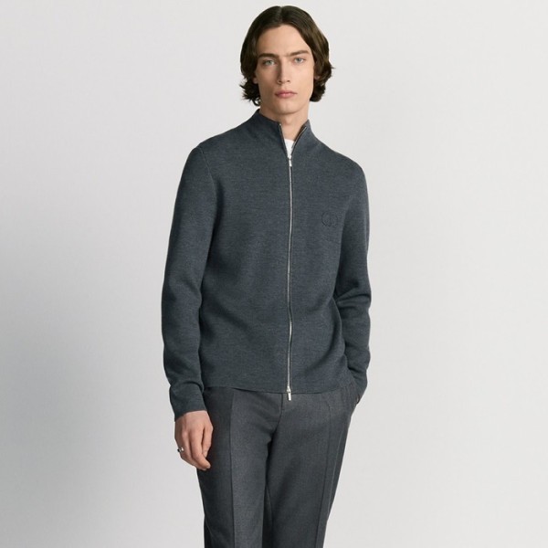✨디올 남성 집업 스웨터 - Dior Mens Zip-up Sweater - dic8702x