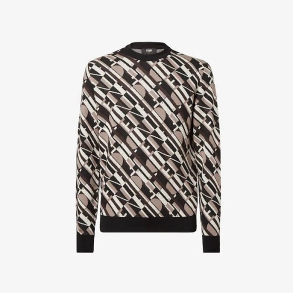 ✨펜디 남성 라운드 스웨터 - Fendi Mens Round Sweater - fec8719x