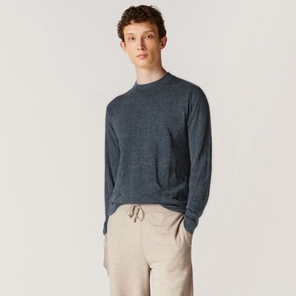 ✨로로피아나 남성 라운드 스웨터 - Loro Piana Mens Round Sweater - lpc8738x