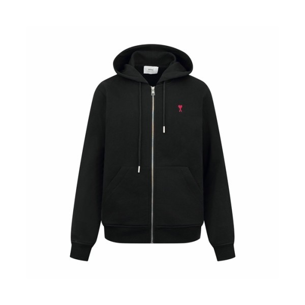 ✨아미 남성 집업 후디 - Ami Mens Zip-up Hoodie - amc8748x