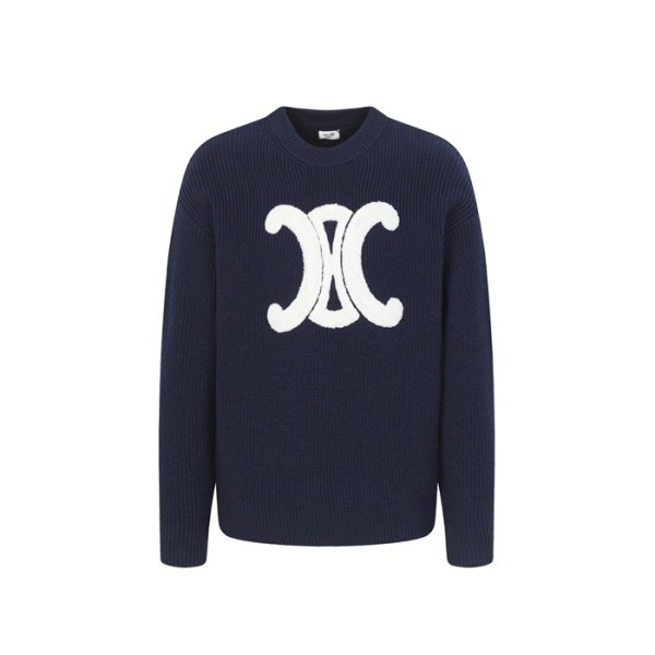 ✨셀린느 남성 라운드 스웨터 - Celine Mens Round Sweater - cec8773x