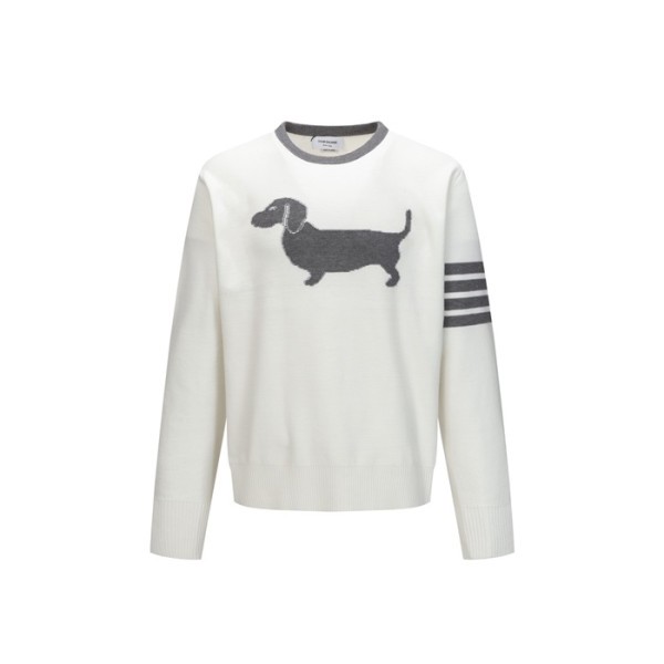 ✨톰브라운 여성 라운드 니트 - Thom Browne Womens Knitwear - thc8888x