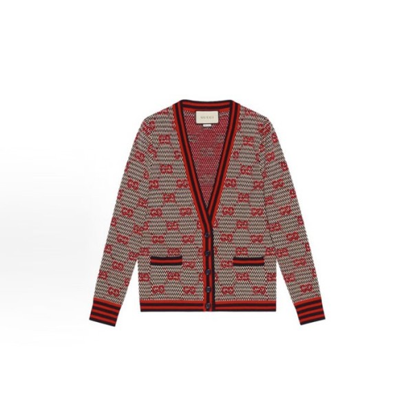 ✨구찌 여성 브이넥 가디건 - Gucci Womens V-neck Cardigan - guc8904x