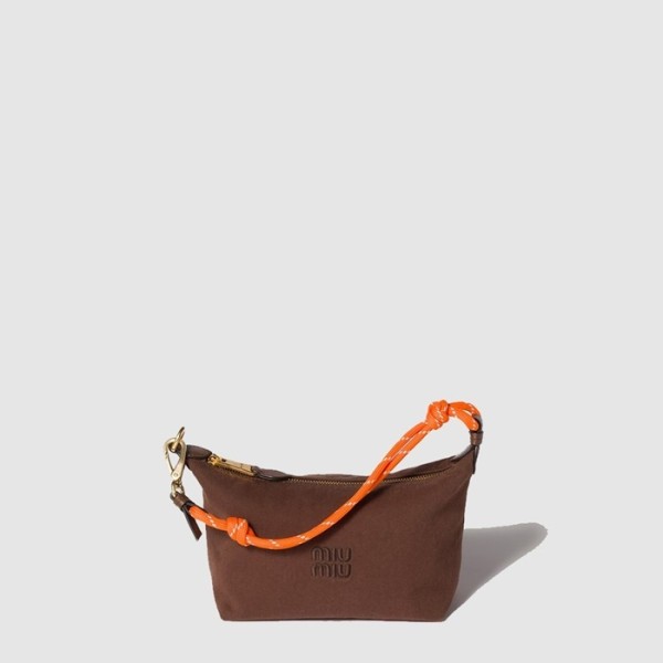 ✨미우미우 여성 가바딘 파우치 - Miumiu Womens Gabardine pouch - mib11333x