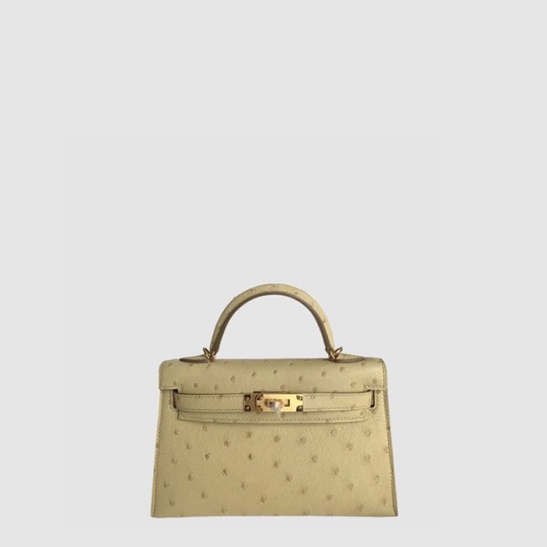 ✨에르메스 여성 켈리 금장 미니백 - Hermes Womens Kelly Gold Mini Bag - heb11445x