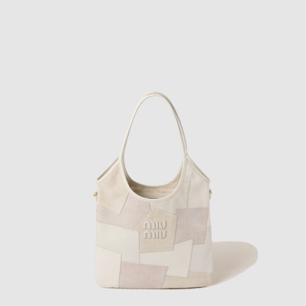 ✨미우미우 여성 아이비 가죽 패치워크 백 - Miumiu Womens Ivy Leather Patchwork Bag - mib11564x