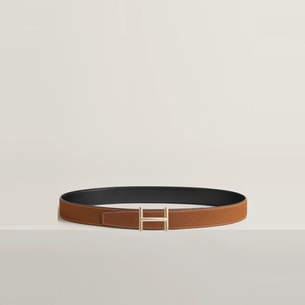 ✨에르메스 남성 Hisseo 버클 리버서블 벨트 - Hermes Mens Hisseo Buckle Reversible Belt - bel414x
