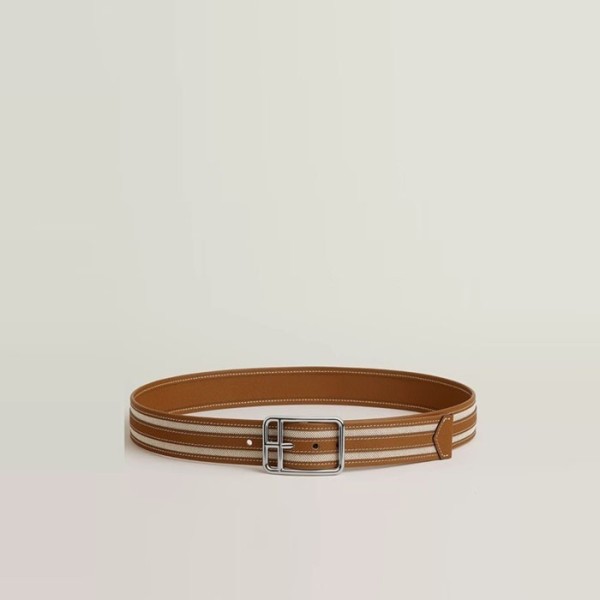 ✨에르메스 남성 하프 코드 리비에라 리버서블 벨트 - Hermes Mens Half Cod Riviera Reversible Belt - bel418x