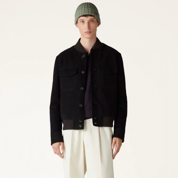 ✨로로피아나 남성 가죽 자켓 - Loro Piana Mens Leather Jacket - lpc9062x