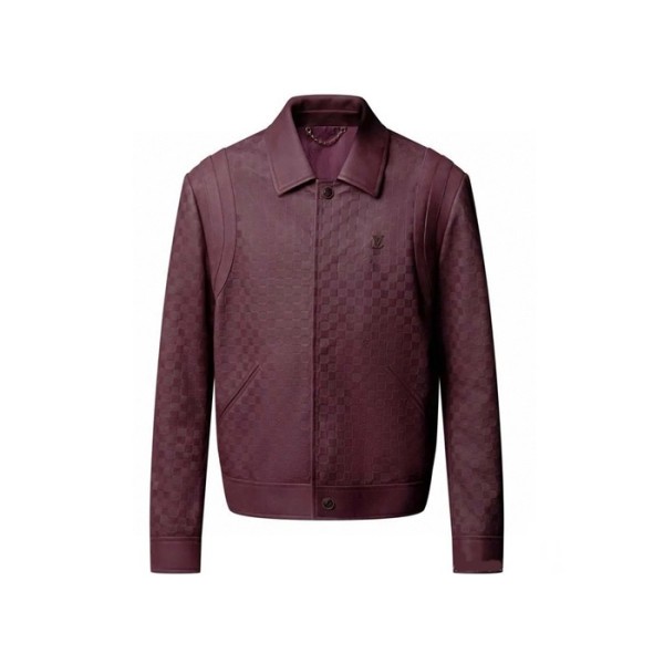 ✨루이비통 남성 가죽 재킷 - Louis vuitton Mens Leather Jacket - lvc9063x