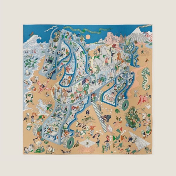 ✨에르메스 여성 스퀘어 스카프 - Hermes Womens Square Scarf - acc5967x