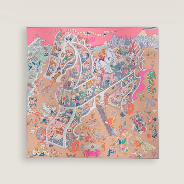 ✨에르메스 여성 스퀘어 스카프 - Hermes Womens Square Scarf - acc5968x