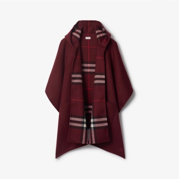 ✨버버리 여성 리버시블 체크 케이프 - Burberry Womens Reversible Check Cape - acc5989x