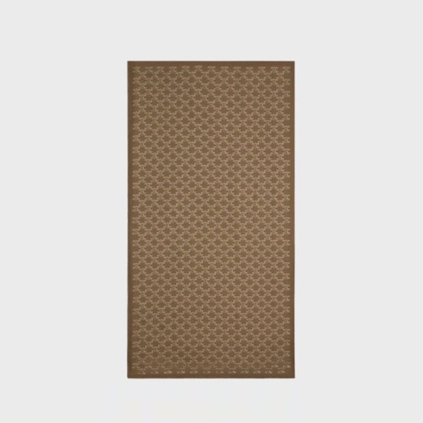 ✨셀린느 남/녀 모노그램 트리오페 머플러 - Celine Unisex Monogram Triomphe Muffler - acc6059x