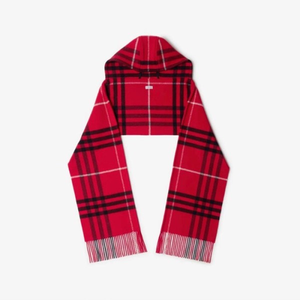 ✨버버리 남/녀 체크 후드 스카프 - Burberry Unisex Checked Hooded Scarf - acc6120x