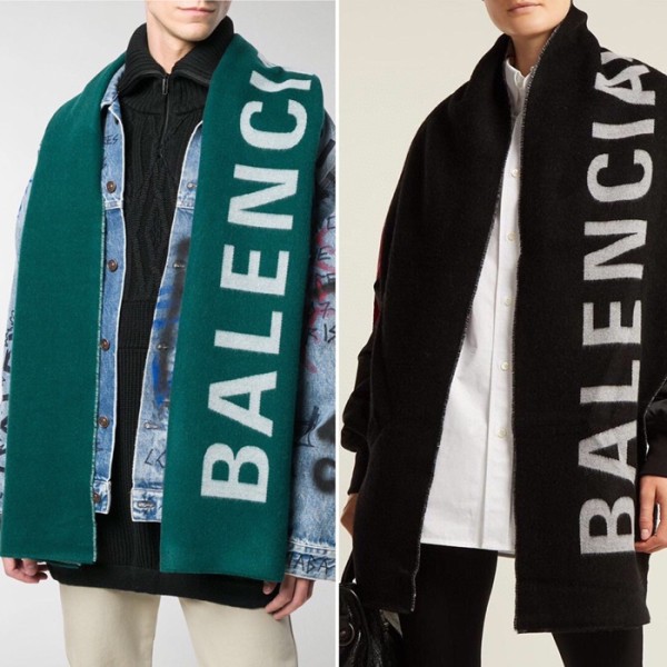 ✨발렌시아가 남/녀 BB 머플러 - Balenciaga Unisex BB Muffler - acc6123x
