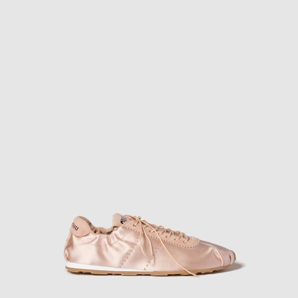 ✨미우미우 여성 플룸 새틴 스니커즈 - Miumiu Womens Plume Satin Sneakers - mis8711x