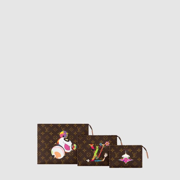 ✨루이비통 남성 LV x TM 트리오 토일레트리 파우치 M13762 - Louis vuitton Mens LV x TM Trio Toiletry Pouch - lvb11781x