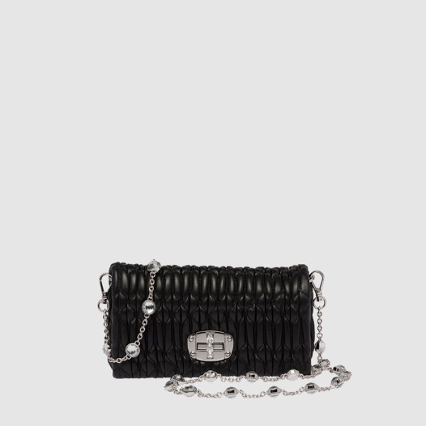 ✨미우미우 여성 크리스탈 미니백 - Miumiu Womens Crystal Mini Bag - mib12015x