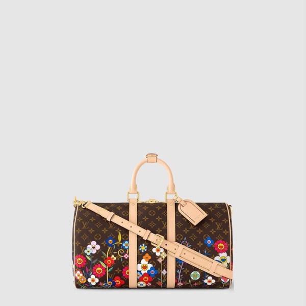 ✨루이비통 남/녀 LV x TM 키폴 반둘리에 45 M14182 - Louis vuitton Unisex LV x TM Keepall Bandoulière 45 - lvb12046x