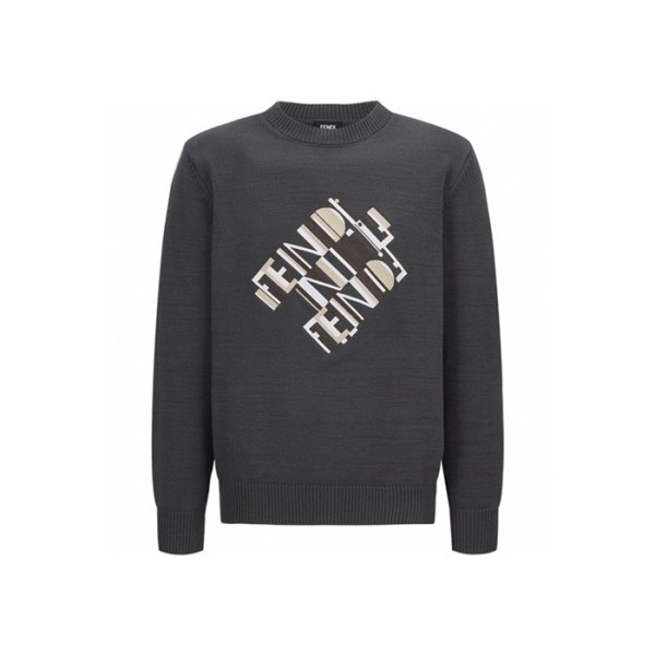 ✨펜디 남성 라운드 스웨터 - Fendi Mens Round Sweater - fec9718x