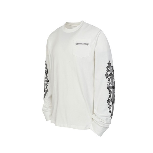 ✨크롬하츠 남성 라운드 긴팔티 - Chrome Hearts Mens Round Tshirt - chc12150x