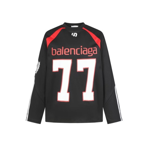✨발렌시아가 남성 라운드 긴팔티 - Balenciaga Mens Round Tshirt - bac12167x