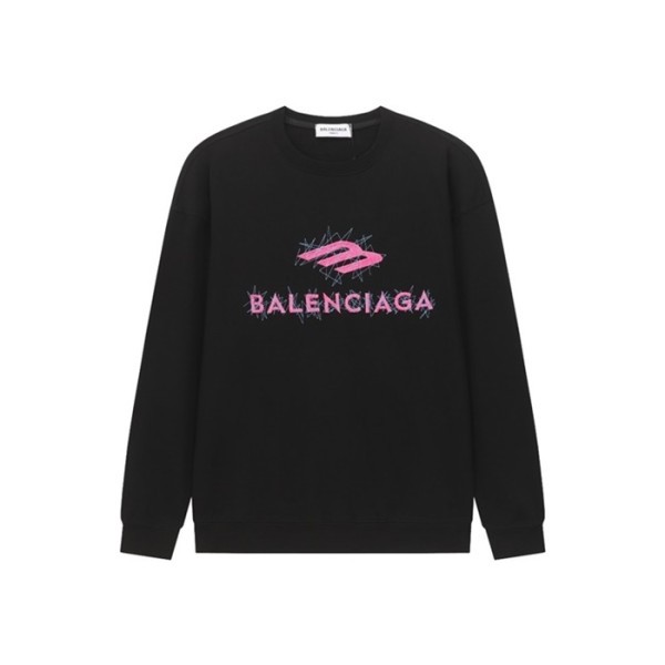 ✨발렌시아가 남성 라운드 긴팔티 - Balenciaga Mens Round Tshirt - bac12174x