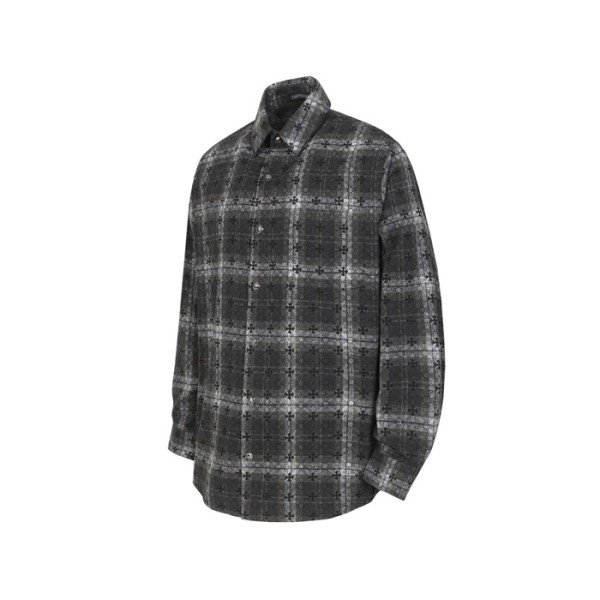 ✨크롬하츠 남성 체크 셔츠 - Chrom hearts Mens Flanner Shirts - chc12176x