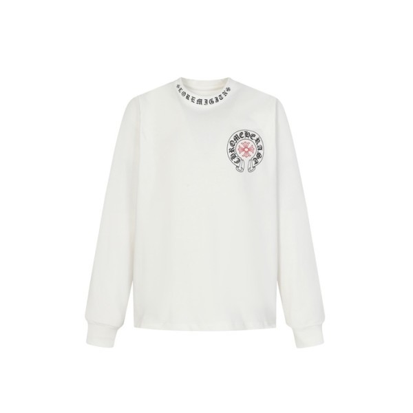 ✨크롬하츠 남성 라운드 긴팔티 - Chrome Hearts Mens Round Tshirt - chc12197x