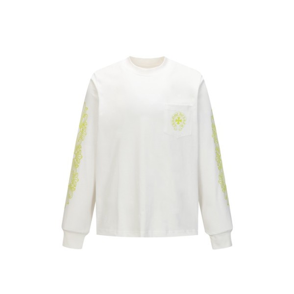 ✨크롬하츠 남성 라운드 긴팔티 - Chrome Hearts Mens Round Tshirt - chc12201x