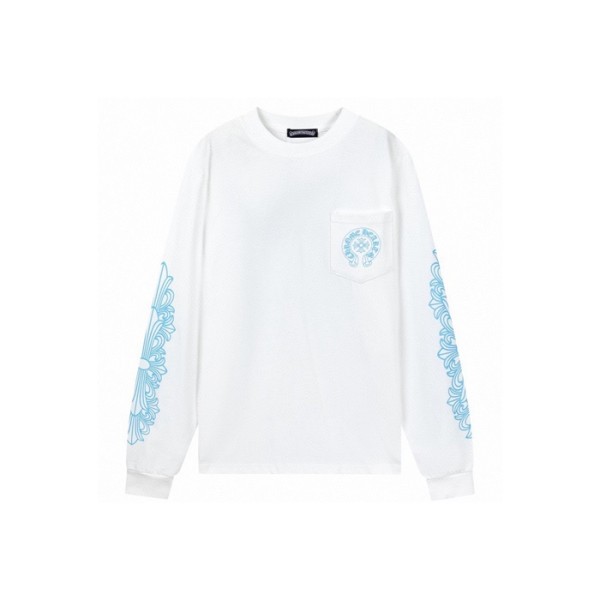 ✨크롬하츠 남성 라운드 긴팔티 - Chrome Hearts Mens Round Tshirt - chc12211x