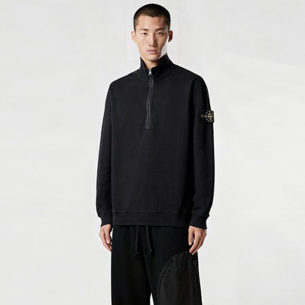 ✨스톤아일랜드 남성 터틀넥 맨투맨 - Stone Island Mens Turtle-neck Tshirt - stc12212x