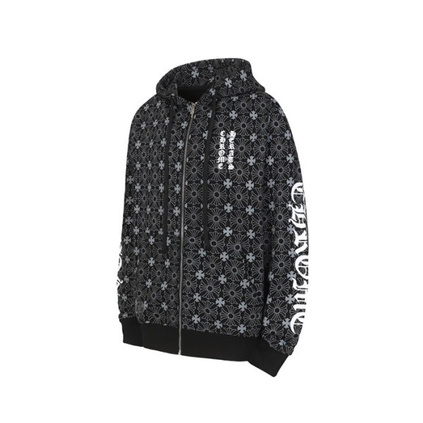 ✨크롬하츠 남성 집업 후디 - Chrom hearts Mens Zip-up Hooded - chc12204x