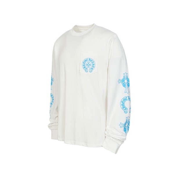 ✨크롬하츠 남성 라운드 긴팔티 - Chrome Hearts Mens Round Tshirt - chc12220x