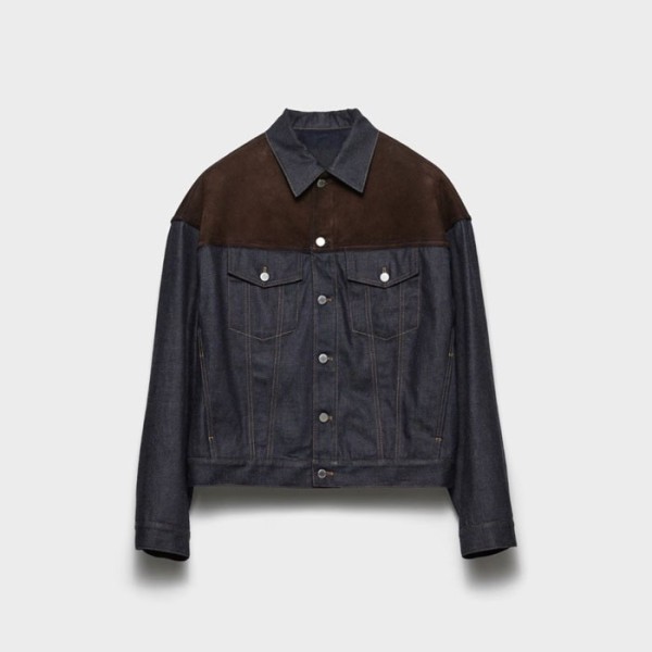 ✨프라다 남성 가죽 자켓 - Prada Mens Leather Jacket - prc12265x