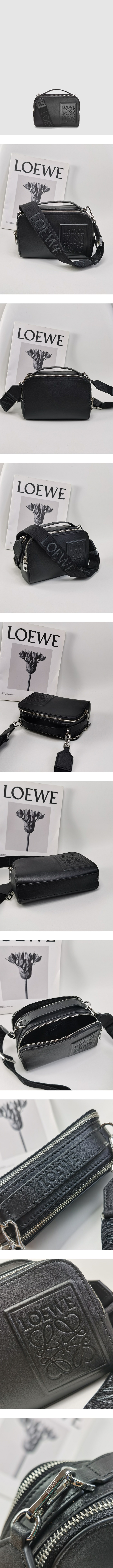✨로에베 남성 미니 카메라 크로스 백 - Loewe Mens Mini Camera Crossbody Bag - lob12166x