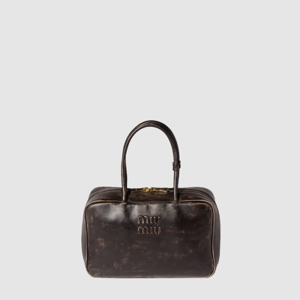 ✨미우미우 여성 가죽 보 백 - Miumiu Womens Beau Bag - mib12174x