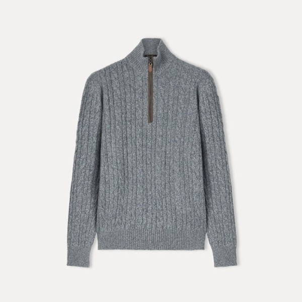 ✨로로피아나 남성 집업 스웨터 - Loro Piana Mens Zip-up Sweater - lpc12331x