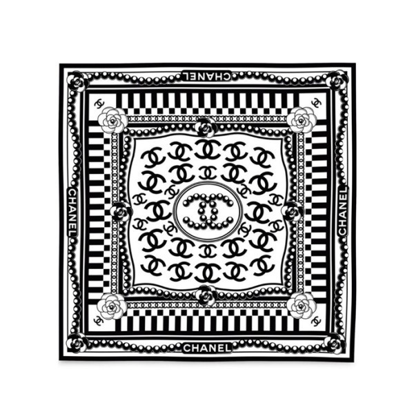 ✨샤넬 여성 까멜리아 스퀘어 스카프 - Chanel Womens Camellia Square Scarf - acc6201x