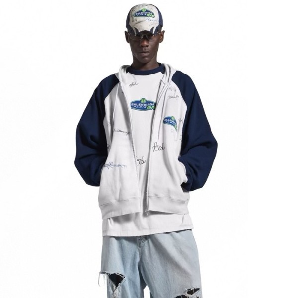 ✨발렌시아가 남성 캐쥬얼 후드티 - Balenciaga Mens Casual Hoodie - bac12364x