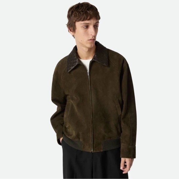 ✨보테가 베네타 남성 집업 자켓 - Bottega veneta Mens Zip-up Jacket - bvc12431x