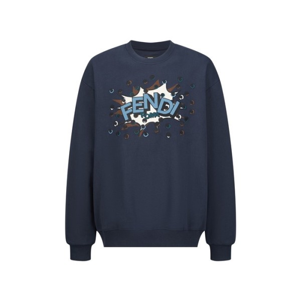 ✨펜디 남성 라운드 맨투맨 - Fendi Mens Round Tshirt - fec12441x