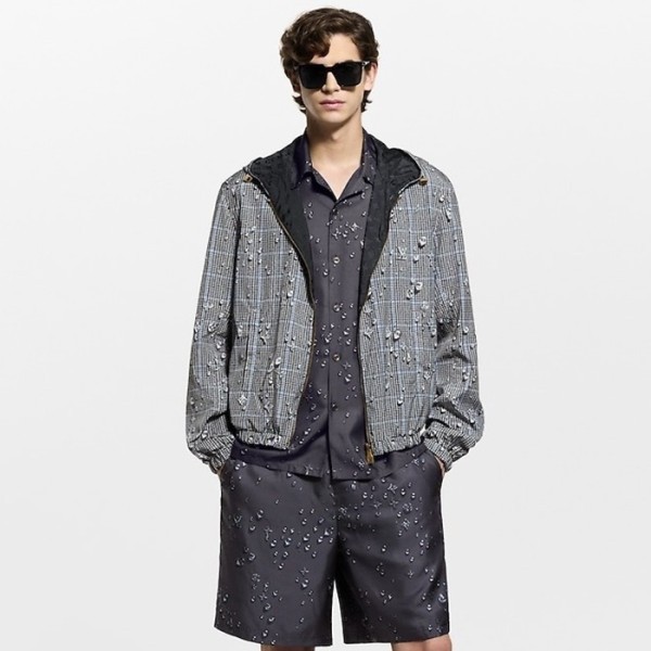 ✨루이비통 남성 모노그램 리버서블 윈드브레이커 - Louis vuitton Mens Monogram Reversible Windbreaker - lvc12463x