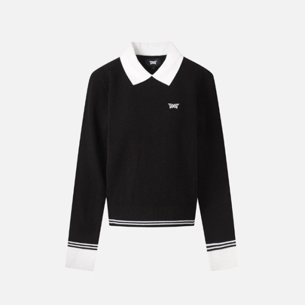 ✨PXG 여성 칼라 포인트 스웨터 - gol1907x