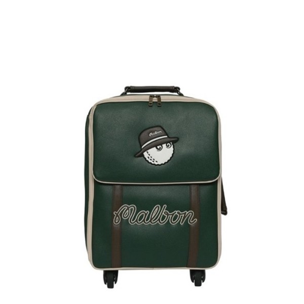 ✨[MALBON] 말본 남/녀 클럽하우스 클래식 트롤리 보스턴백 - gol1919x