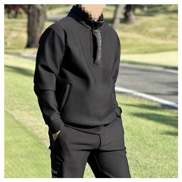 ✨[Amazing Cre] 어메이징크리 남성 테크울 하이브 티셔츠&조거팬츠 세트 - gol1942x